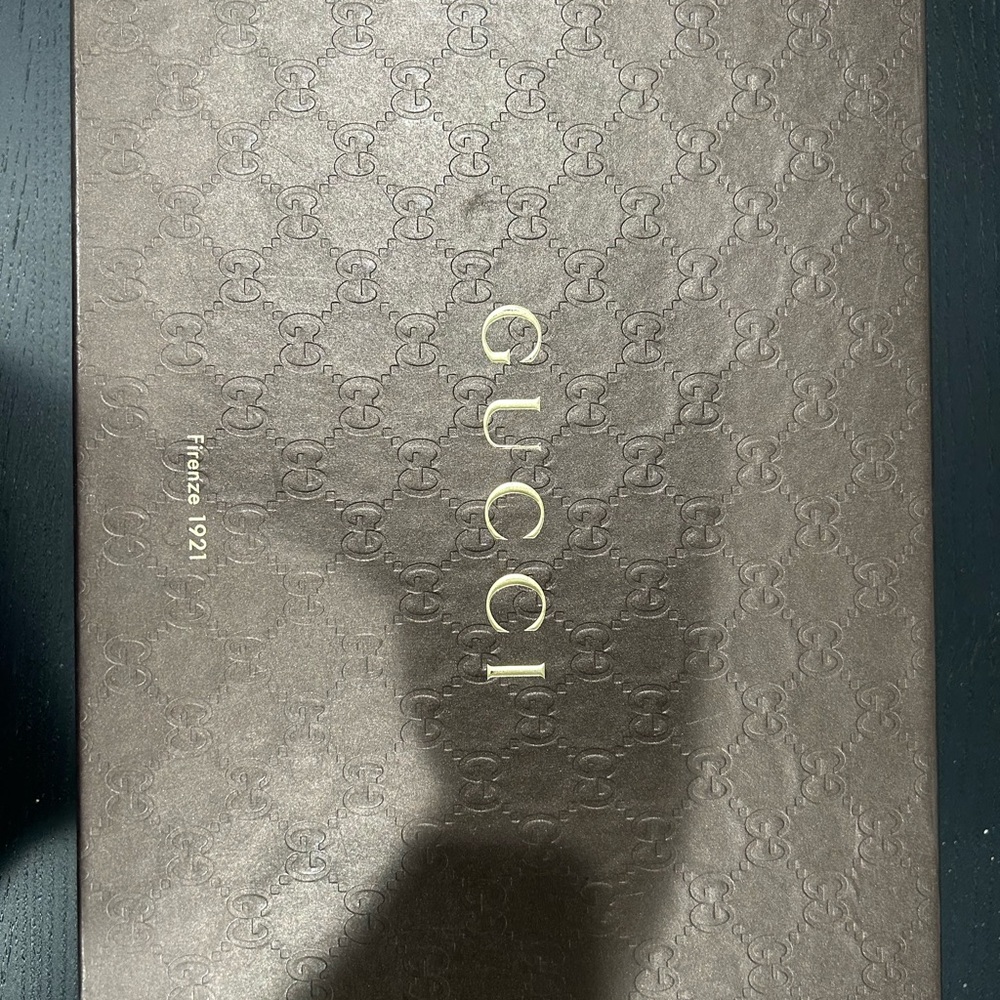 Gucci Tan and Brown Wedge Sandals - Picture 11 of 13